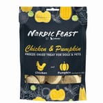 Nordic Nordic Feast 凍乾貓狗小食 雞肉+南瓜 58g 58g  正面圖