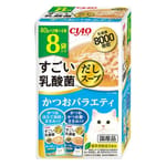 CIAO CIAO 貓濕糧 8000億個乳酸菌 鰹魚組合裝 40g 8袋入 40g 正面圖