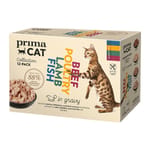 PRIMACAT PRIMACAT 貓濕糧 無穀物混味雜錦盒 85g*12 85g 正面圖