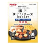 Petio Petio 狗零食 極上 日本產無添加 雞柳肉&芝士 角切粒粒  100g 100g  正面圖