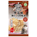 Petio Petio 無穀物貓零食 日本產無添加 極上燒吞拿魚節 &扇貝薄片  3g 3g  正面圖