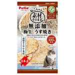 Petio Petio 無穀物貓零食 日本產無添加 極上燒減鹽沙甸魚仔&扇貝薄片  3g 3g  正面圖