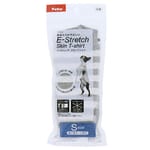 E-Stretch E-Stretch 狗狗彈性透氣 間條衫 可長時間穿著 淺灰色 S   正面圖