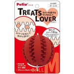 Petio Petio TREATS LOVER 潔齒零食狗玩具球 可塗牙膏 M   正面圖