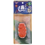 Petio Petio 壽司系列 柔軟乳膠發聲狗玩具 三文魚子壽司   正面圖