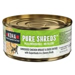 KOHA KOHA 貓罐頭 雞胸肉絲及鴨肉絲 79g 79g 正面圖