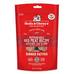 Stella & Chewy's Stella & Chewy's 狗糧 凍乾生肉主糧 非凡紅肉 牛肉山羊及羊肉配方 14oz 14oz  正面圖