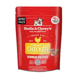 Stella & Chewy's Stella & Chewy's 冷凍生肉狗糧 肉餅 籠外鳳凰 雞肉配方 8.5oz 5oz  正面圖