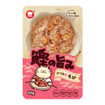 日本HELL'S 日本HELL'S KITCHEN 朝市場 鰹旨味 貓濕糧 鰹魚+蝦 60g 60g  正面圖