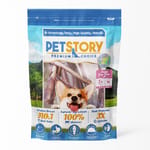 Pet Pet Story 狗零食 訓犬小食 狗狗潔齒磨牙骨 日本無添加骨鹿 約80g 80g  正面圖
