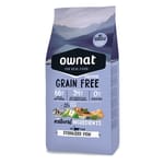 ownat ownat 全齡貓糧 混合⿂類與⾁類 已絕育, 體重管理配⽅ 1kg 1kg  正面圖