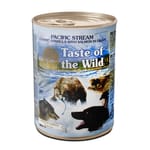 Taste Taste of the Wild 狗罐頭 無穀物主食罐 湯汁煮三文魚粒 390g 390g  正面圖