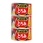 CIAO CIAO 貓罐頭 とろみ 金槍魚味 140g 3罐入 140g  正面圖