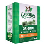 Greenies Greenies 狗零食 Original Petite 潔齒骨 迷你犬用 45支 27oz 27oz 犬用 正面圖