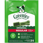 Greenies Greenies 狗零食 Original Regular 潔齒骨 標準犬用 27支 27oz 或 24支 24oz (10258168/60018869) (GR502) (新舊包裝隨機發貨)