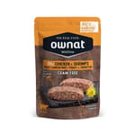 ownat ownat 貓濕糧 放牧雞肉與鮮蝦 85g 85g  正面圖