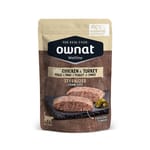 ownat ownat 貓濕糧 放牧雞肉與火雞 85g 85g  正面圖