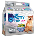 My My Potty Pad LITE 殿堂吸活性炭 寵物尿墊 狗尿墊 狗尿片 [60x90 L碼 24PADS]   正面圖