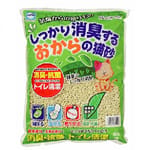 日本HappyPet大塚超強無塵綠茶 日本HappyPet大塚超強無塵綠茶 豆腐貓砂 7L 7L  正面圖