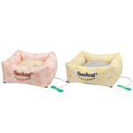 TOUCHCAT TOUCHCAT 奶茶色系列貓窩 80x60x22cm   正面圖