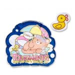 TOUCHCAT TOUCHCAT 造型冰涼墊+冰枕 藍色熊仔 73 x 63 cm/冰枕 23 x 23cm   正面圖