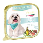 NUNAVUTO NUNAVUTO 狗罐頭 鋁製餐盒 羊肉+蘋果 100g 100g  正面圖