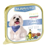 NUNAVUTO NUNAVUTO 狗罐頭 鋁製餐盒 火雞+藍莓 100g 100g 正面圖