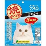 CIAO CIAO 貓零食 日本烤鰹魚條 木魚味 5條入   正面圖