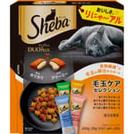Sheba Sheba Duo Plus 貓零食 日本貓貓夾心酥 去毛球護理配方 20g 10袋入 20g 正面圖