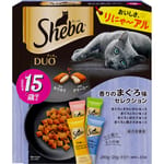Sheba Sheba Duo 貓零食 日本貓貓夾心酥 15歲以上金槍魚味 20g 10袋入 20g 正面圖