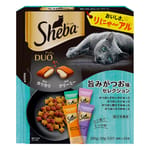 Sheba Sheba Duo 貓零食 日本貓貓夾心酥 精選鮮魚味 20g 10袋入 20g 正面圖