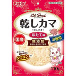 Petio Petio 日本產 貓零食 無添加白身魚魚乾 扇貝味 110g 110g  正面圖