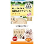 Petio Petio NU-GREEN 日本產 貓零食 無添加肉醬 雞肉味 14g 4本入 14g  正面圖