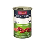 Animonda Animonda GranCarno 成犬主食罐 牛肉+鴨心 400g 400g  正面圖