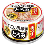 CIAO CIAO 貓罐頭 2000億乳酸菌 雞柳金槍魚蟹棒味 80g 80g 正面圖