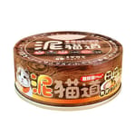 泥貓道 泥貓道 貓罐頭 副食罐 鮮嫩純雞肉+南瓜 82g 82g 正面圖