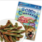 每日潔 每日潔 雙色螺旋保健潔牙骨 袋裝 關節養護 培根牛+葉綠素 300g 300g 正面圖