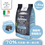 Go Go Native 愛爾蘭冠軍 頂級無穀物單一蛋白低敏狗糧 中小型幼犬三文魚 1.6kg 或 6kg  正面圖