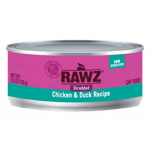 RAWZ RAWZ 貓罐頭 肉絲主食罐 雞肉及鴨肉 85g 85g  正面圖