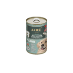 AIME AIME Kitchen 狗罐頭 口腔強健系列 野生三文魚鮮肉罐 397g 397g  正面圖