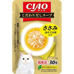 CIAO CIAO 貓零食 特製高湯袋 雞柳扇貝味 30g 30g  正面圖
