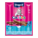 Vitakraft Vitakraft 貓零食 肉條 三文魚條 6g*3條 6g  正面圖