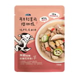 BLUE BLUE BAY 狗狗鮮食餐包 純肉 JUMBO系列 匈牙利蕈菇櫻桃鴨 150g 150g 正面圖