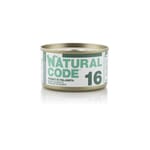 Natural Natural Code 貓罐頭 鰹⿂塊 Bonito Slices 85g 85g  正面圖