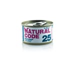 Natural Natural Code 貓罐頭 啫喱系列 雞⾁ & 沙丁⿂ Chicken & Shardines in Jelly 85g 85g  正面圖