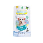 Aruba Aruba 狗濕糧 山羊配南瓜.小白菜.螺旋藻 主食鮮食包 100g 100g  正面圖