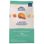 Natural Natural Balance 狗糧 L.I.D. 無穀系 雞肉甜薯成犬糧 4lb 4lb  正面圖