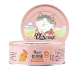 O'cheers O'cheers 歡樂城市 營養滴精無膠主食貓罐頭 放養雞 x 石斑魚精  80g 80g  正面圖