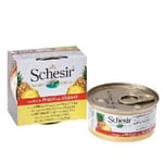 Schesir Schesir 水果水煮貓罐頭 雞肉及菠蘿飯 85g 85g 正面圖