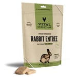 VITAL VITAL ESSENTIALS 貓糧 凍乾脫水生肉糧 迷你肉餅 兔肉 8oz 8oz  正面圖